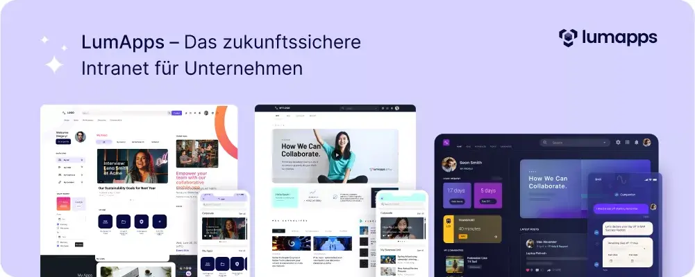LumApps KI-Intranet für Schweizer Unternehmen