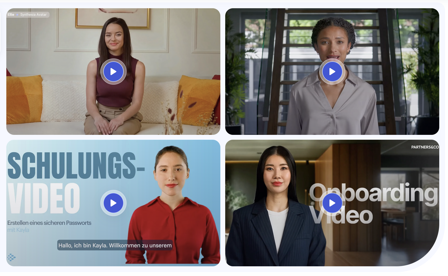 Synthesia KI-Video-Plattform für Schweizer Unternehmen